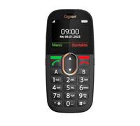 Gigaset GL695 téléphone Senior à Grandes Touches - 4G Volte, Utilisation Simple, écran IPS 2,31", Batterie 1400 mAh, Audio Boost, Touche SOS, Bluetooth 5.0, Compatible appareils auditifs, Noir