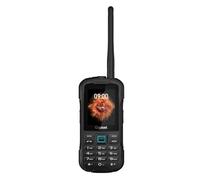 Gigaset GLX8 Active - Téléphone portable d'extérieur robuste 4G avec fonction talkie-walkie - Étanche à la poussière et à l'eau IP68 - Double SIM - Sans contrat - Écran LCD de 2,4" - Noir/pétrole
