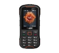 Gigaset Téléphone à touches GLX8 Plus 4G robuste IP68 Double SIM Bluetooth 5.0 2,4" Noir/Orange