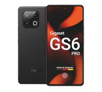 Gigaset GS6 PRO Smartphone - 256 Go + 8 Go de RAM - Écran OLED FHD+ 6,67" avec 120 Hz - Processeur Octa-Core 5G - Triple caméra 64 + 8 + 2 MP - Batterie 5 300 mAh (type), remplaçable - Android 15