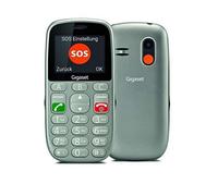 Gigaset mobile pour personnes âgées avec couverture Bouton SOS très accessible 3 touches d'appel direct Prothèse auditive
