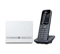 Gigaset N530 IP + S700H PRO Système de communication DECT professionnel pour les petites entreprises avec jusqu'à 8 utilisateurs et comptes SIP.
