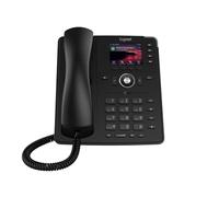 Gigaset P710 PRO Téléphone IP de bureau compact avec écran couleur, audio HD, touches programmables et connectivité Gigabit PoE.