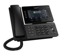 Gigaset P855BW IP PRO Téléphone IP de bureau avec, écran couleur rabattable 5'' WiFi, Bluetooth, audio HD, 10 touches de fonction et double port USB.