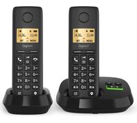 Gigaset Pure 100 AM Duo Clip Eco sw (Schwarz)