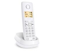 Gigaset PURE 100 Téléphone analog/dect Identification de l'appelant Blanc