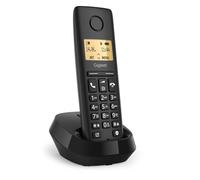 Gigaset Pure 100 - Téléphone sans fil - Bouton de verrouillage des appels entrants - Carnet d'adresses 50 contacts - Compatible avec appareils auditifs - Touches de fonction programmables, Italie