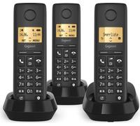 Gigaset Pure 100 Trio DECT Clip Eco sw (Noir)