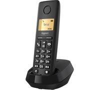 Gigaset Pure 120 DECT-Telefon mit Anrufschutz, Anthrazit-Schwarz