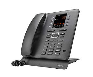 Gigaset T480HX -téléphone sans fil pour connexion à la base DEC-grand écran couleur - échange de données via Bluetooth et Micro-USB- répertoire téléphonique extra-large-profils audio réglables, noir