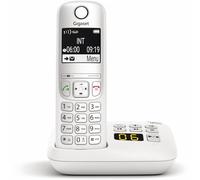 Gigaset Téléphone AE690A – analogique/DECT – Identification de l'appelant – Blanc