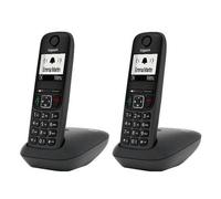 GIGASET Téléphone Cordless Duo AS SERIES AS490 Duo Noir L36852 H2810 K133