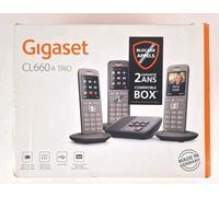 GIGASET Téléphone DECT sans fil GIGASET CL660A TRIO ANTHRACITE