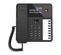 GIGASET DESK 600 (NERO) - TELEFONO CORDED - COMPATIBILE CENTRALINI TELEFONICI E APPARECCHI ACUSTICI