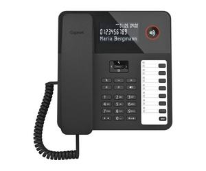 Gigaset téléphone filaire DESK 600 Noir