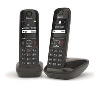 Pack duo téléphone sans fil Gigaset AS690 - blanc