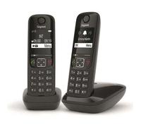 GIGASET Téléphone Fixe AS690 Duo Noir