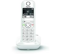 Gigaset Téléphone fixe AS690 Solo - Sans répondeur - Blanc