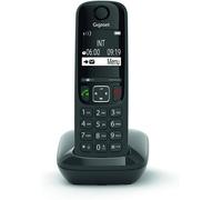 Gigaset Téléphone fixe AS690 Solo - Sans répondeur - Noir