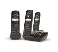 Gigaset AS690A Trio Téléphone analog/dect Noir