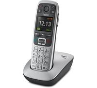 gigaset téléphone sans fil dect silver giga e 560 silver dect
