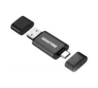 GIGASTONE 16Go Clé USB Double Flash, Z40 USB 3.2 Gen 1, 2-en-1 Type-A & Type-C, 100Mo/s Ultra Rapide, Plug & Play pour Smartphone/PC/Mac/TV/Voiture, USB 2.0/3.0/3.1 Compatible