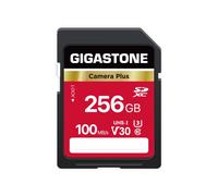Gigastone 256 Go SD CARCH CAME PLUS V30 U3 SDXC MEMORD CARD HIGH SPEET VIDEO UHD compatible avec Canon Nikon Sony Pentax Kodak Olympus Panasonic
