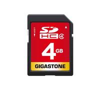Gigastone Carte Mémoire SDHC 4 Go, Prime Série, Haute Vitesse, Compatible avec Photos, vidéos, Musique, des fichiers vocaux, Caméscope, Caméra, PC, Classe 4, avec 1 Mini étui