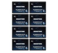 Gigastone Certifié NAS 2To NAS SSD Disque (Lot de 8) 24 h/24, 7 j/7 Durable TLC Endurance élevée Raid Synchro sécurisée des données Cache de Stockage en réseau 2,5 Pouces SATA Disque Dur ssd Interne