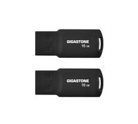 GIGASTONE Clé USB 16 Go Lot de 2, V70 Série, Rétractable sans Capuchon Conception, Compatible avec Interface USB 2.0