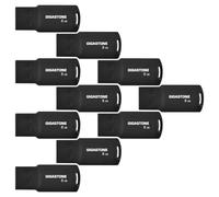 GIGASTONE Clé USB 8 Go Lot de 10, V70 Série, Rétractable sans Capuchon Conception, Compatible avec Interface USB 2.0