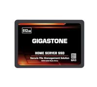 Gigastone Home Server SSD 512 Go NAS SSD Cache 24h/24 et 7j/7 Durable TLC Haute Endurance Synchronisation de données Cloud Personnel Stockage Réseau Attaché RAID 3D NAND 2,5" SATA Disques durs