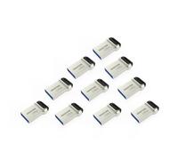 GIGASTONE Lot de 10 clés USB 3.2 Gen 1 Z90 128 Go, ultra rapide, super légère, mini ajustement en métal, stockage de données, sauvegarde pour PC/Mac/TV/voiture, compatible USB 2.0/3.0/3.1