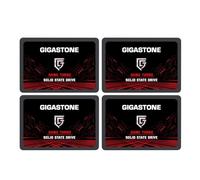 Gigastone SATA SSD 1To (Lot de 4) 2.5" 3D NAND jusqu'à 550 Mo/s SATA III Disque Dur internes SSD de Jeu Compatible avec PS4 Ordinateurs Portables et Ordinateurs de Bureau SLC Cache Pro Performances