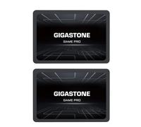Gigastone SATA SSD 256 Go (pack de 2) SSD 2,5 pouces 510 Mo/s mise niveau M moire et stockage pour ordinateur portable Remplacement du disque d