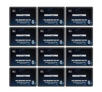 Gigastone SSD 2To NAS SSD Disque (Lot de 12) 24 h/24, 7 j/7 Durable TLC Endurance élevée Raid Synchro sécurisée des données Cache de Stockage en réseau 2,5 Pouces SATA Disque Dur ssd Interne