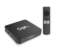 GIGATV HD813 Android 13.0 TV Box, 2-16GB RAM, Quad-Core 64bit Cortex-A53, Support 2.4/5.0GHz WiFi6 Bluetooth 5.0 HD 8K 10/100M Ethernet HDMI 2.0 Android TV Box