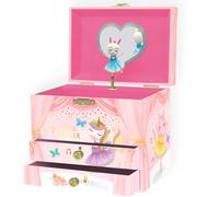 Giggle & Honey Boîte à Bijoux Musicale Ballerine pour Filles - Boîte à Musique Ballerine pour Enfants avec Miroir, CadeauBallerine pour Filles, Boîte à Bijoux, 17,1 x 13,3 x 15,2 cm - 3-10 ans