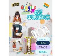 Giggles CVC Workbook - Book 2: Education to the Core |Book 2 of 5 | 8.5x11in 25+ pages: Practice for Kids to learn to Spell to Trace to Read