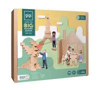 GIGI BLOKS Taille XXL 100 Briques Geantes en Carton Empilables & Emboîtables | Gros Bloc de Construction Enfant Robustes, Faciles à Assembler | Jeux de Construction Enfant Créatifs & Éducatifs