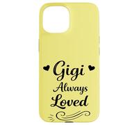 Gigi Always Loved - Retro Proud & Loving Family Grandma Coque pour iPhone 15