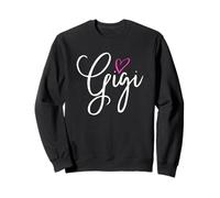Gigi avec cœur Rose Cadeau Grand-mère Sweatshirt