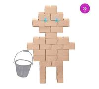 gigi bloks blocs construction geant xl 30 pieces