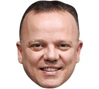 Gigi D’Alessio (Smile) Big Head. Masque plus grand que nature.