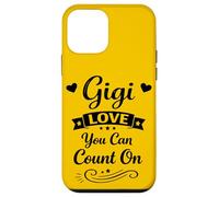 Gigi Love You Can Count on - Famille fière des Petits-Enfants et Grand-mère Coque pour iPhone 12 Mini