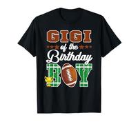 Gigi of The Birthday Boy Football Party Family Matching T-Shirt