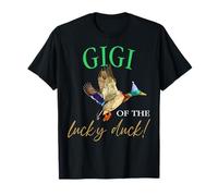 Gigi of The Birthday Boy One Lucky Duck 1er Anniversaire T-Shirt