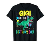 Gigi of The Birthday Party Unit Dinosaur Squad Grandma T-Shirt