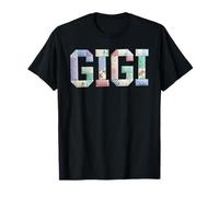 Gigi Patchwork Style Floral Matelassé T-Shirt