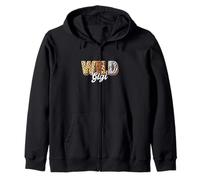 Gigi Wild Guépard Léopard Zèbre Motif Mignon Sweat à Capuche